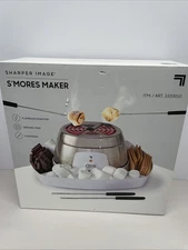 Sharper Image Electric Tabletop S'mores Maker for Indoors with Serving Tray