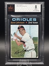 1971 TOPPS DAVE JOHNSON #595