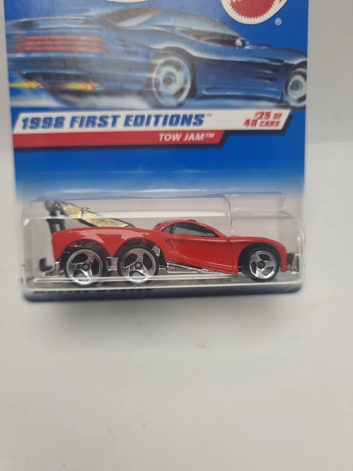 De colección 1998 Primera Edición Hot Wheels - Tow Jam - #24 De 40 - Como Nuevo En Tarjeta Foto 4 de 4