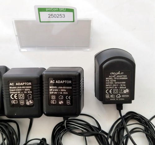 Netzteil / Ladegerät / Devolo / 9V-800mA / 9V-1A / 230V -50Hz - Afbeelding 3 van 4