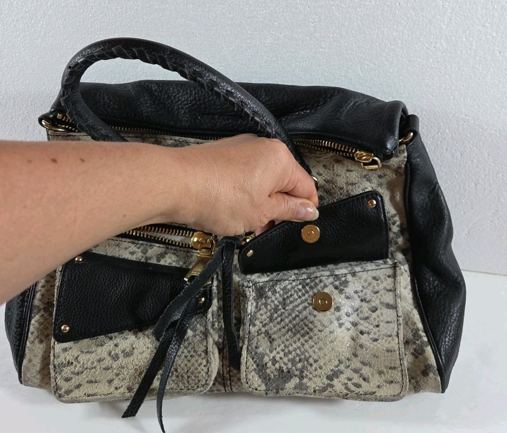 AIMEE KESTENBERG Python Snakeskin Prints  Shoulde… - image 14