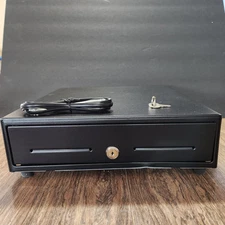 Star Micronics POS Cash Drawer 24V RJ11 Register Till 5 Bill 5 Coin Black Lock