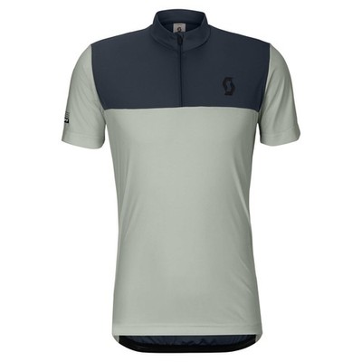 Scott Endurance LT Kurzarmtrikot für Herren spray grey/dark blue M