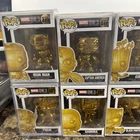 Lot of 8 Funko Pop! Marvel Studio Gold Chrome Collection 10th Anniv. NEW