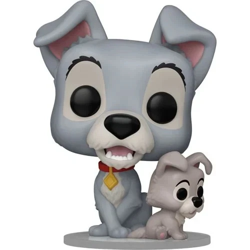 Lady and the Tramp 70th Anniversary Tramp with Puppy Funko Pop! Figure #1554
