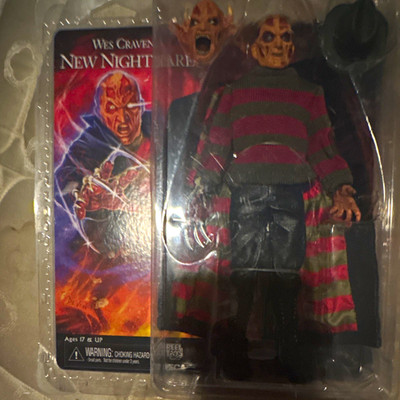 NECA Freddy Krueger New Nightmare Action Figure w/ Alternate Head 17+ ANoES