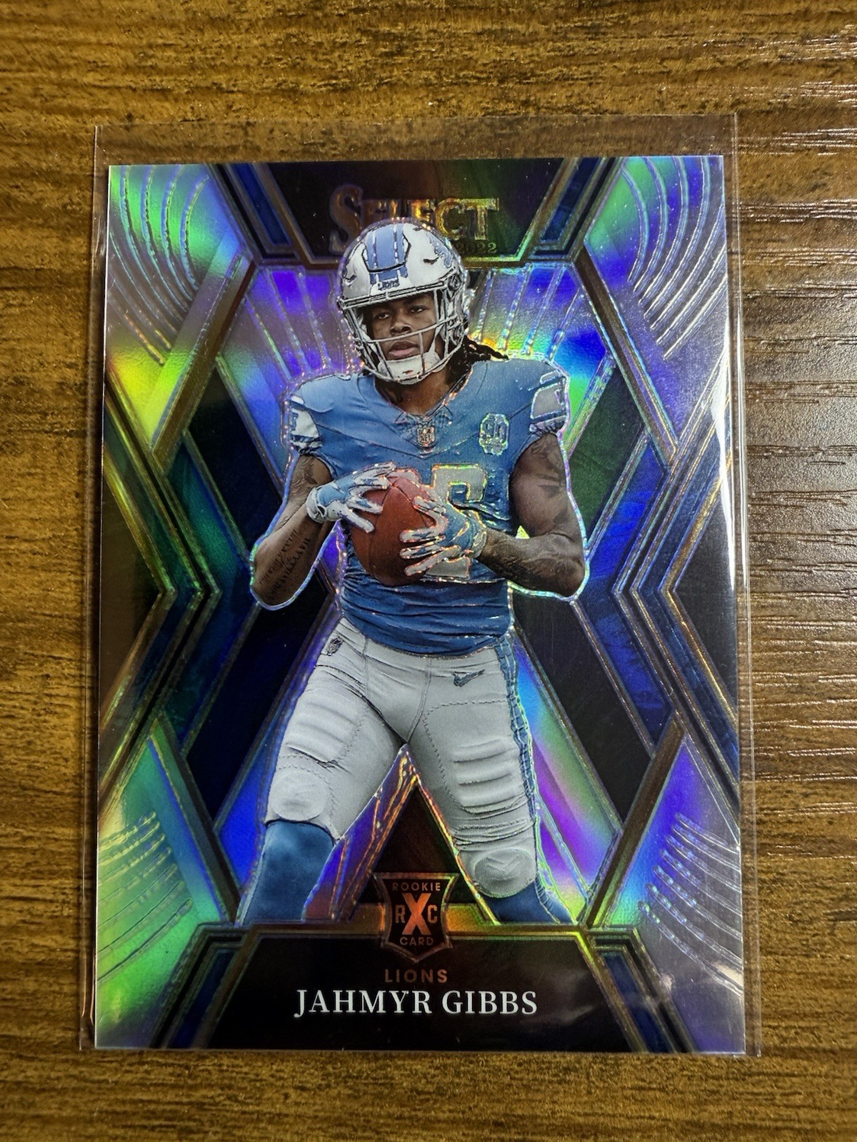 2022 Panini Select - 2023 XRC Jahmyr Gibbs #508 Silver Prizm (RC)