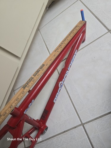 24 Inch CRUISER PRO CONCEPT EX24 MINI RACING FRAME OLD MID SCHOOL BMX USA 1 Inch - Picture 2 of 19