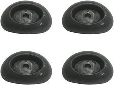 4 Pcs Footing Leg Cap Above-Ground Pool Cap, Gray 