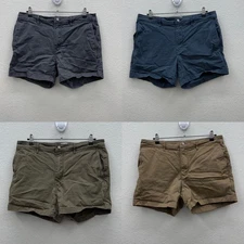 Huckberry Flint and Tinder 365 Chino Cotton Stretch 5" Shorts Bundle Mens sz 34