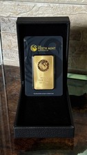 The Perth Mint Kangaroo 50g Gold Minted Bar(Swan Design) 3457.38 per troy oz