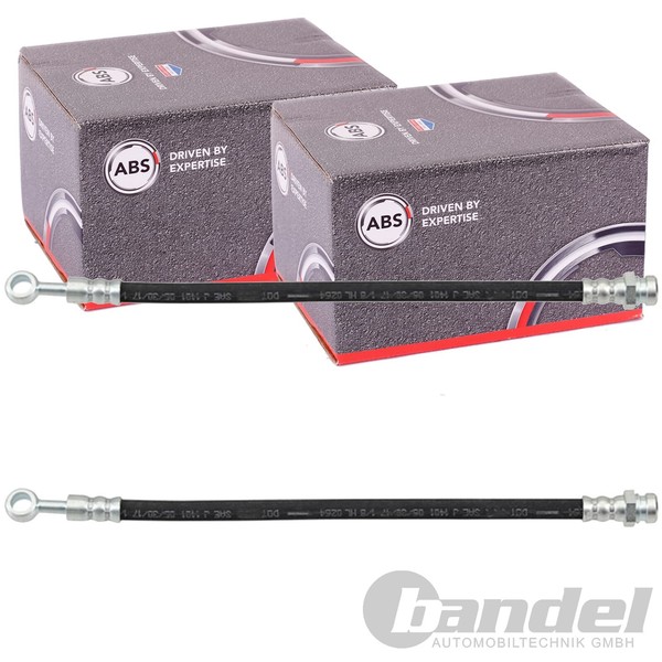 2X A.B.S. BremsschlÄUche Hinten Vorne Passend FüR Hyundai Equus Grandeur Sonata-image