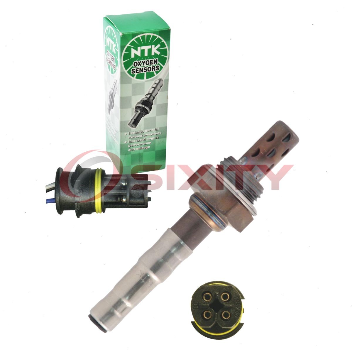 NGK NTK Downstream Left Oxygen Sensor for 1998-1999 Mercedes-Benz CL600 6.0L df