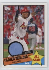 2020 Topps 1985 Topps Baseball All-Stars Relics Yadier Molina #85ASR-YM 1bi0