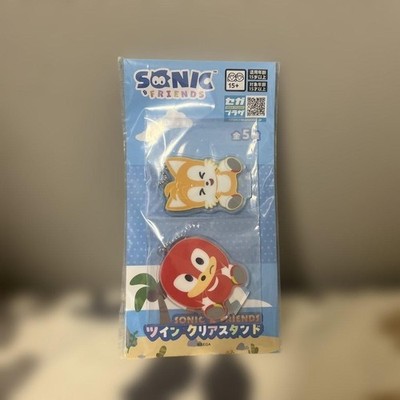 SONIC&FRIENDS Twin Clear Stand Tails & Knuckles