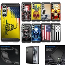 Case For [Samsung Galaxy S25 FE] [Flex TPU Fiber SET3] Slim Black Cover