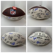 2026 NFL Draft Autographed Football Signed Parker Lane Fields Sapp Muhammad #4