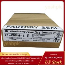 New Factory Sealed Allen Bradley 20-COMM-E Ser B Ethernet/IP Adapter 20COMME