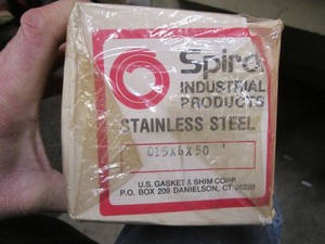50" Roll Spirol US Gasket .015 X 6" Stainless Steel Shim Stock USA