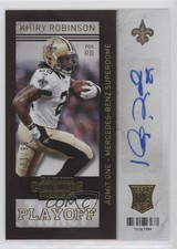 2013 Contenders Short Print Rookies Playoff Ticket 61/99 Khiry Robinson Auto w3h