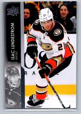 2021-22 Upper Deck Isac Lundestrom Anaheim Ducks #502