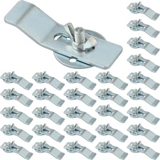12 Pcs Undermount Sink Clips, under Mount Sink Brackets, Heavy Duty Sink Mountin