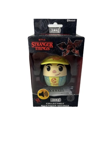 Bitty Boomers Stranger Things Argyle Bluetooth Speaker – Mini – NIB Netflix