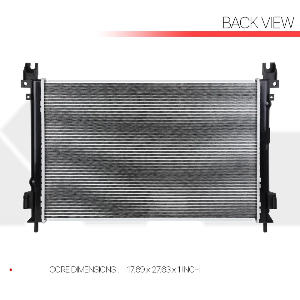 Se adapta a Chrysler Pacifica 2004-2006 automático aluminio radiador de repuesto de fábrica 2702 Foto 3 de 4