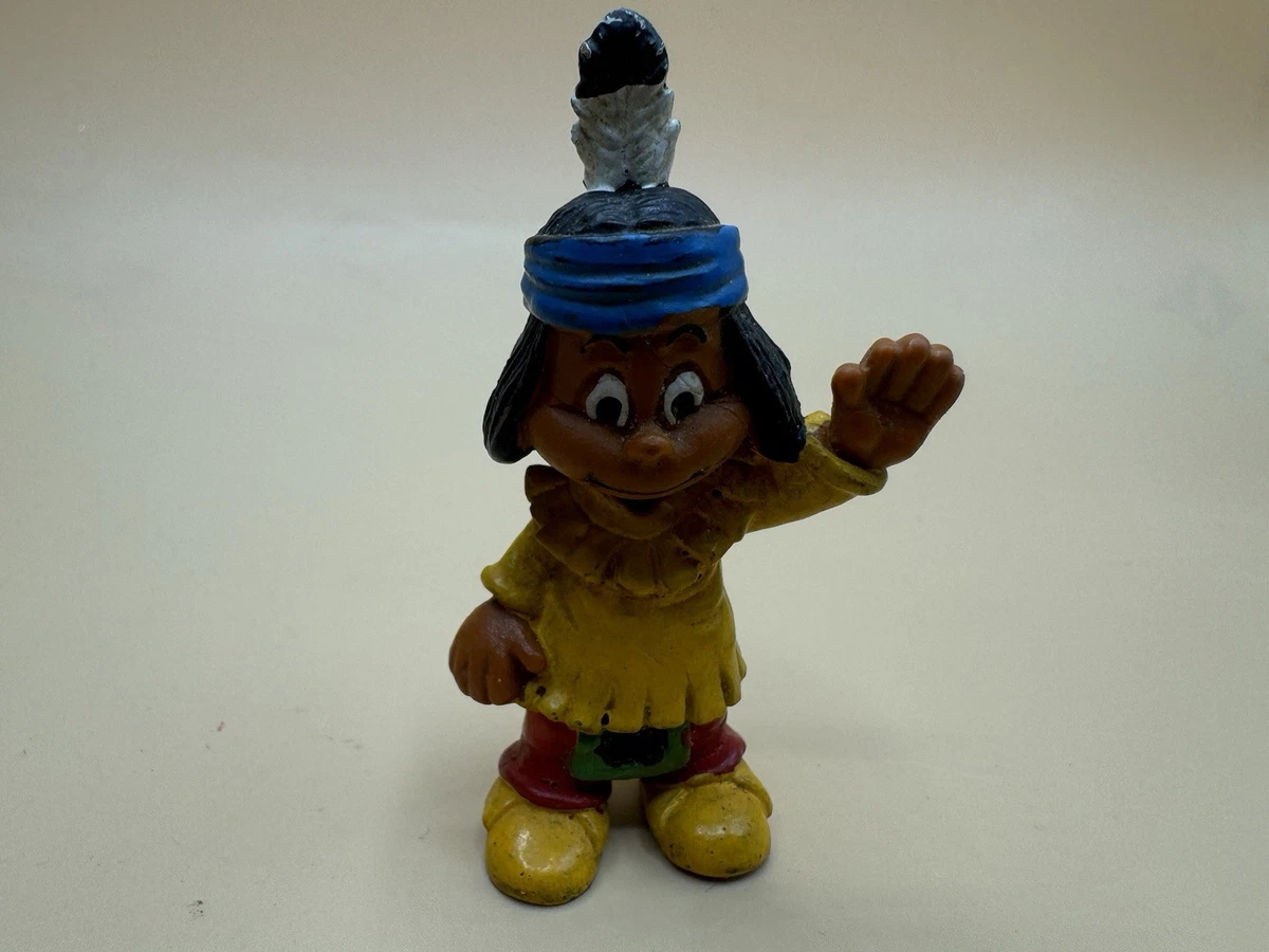 Figurine Schleich Yakari - Petit Tonnerre PVC 1984 - 2nde Version - Collection