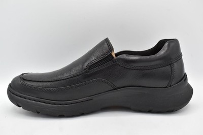Born Mens Size 10.5 Cambridge Black Full Grain Leather Slip  display picture 1
