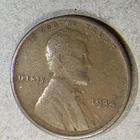 1934 P Lincoln Wheat Penny 1 Cent