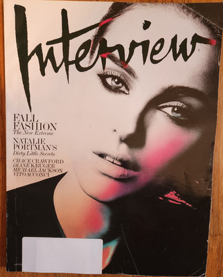 Interview Magazin September 2009 NATALIE PORTMAN MICHAEL JACKSON