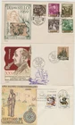 Spain 3 FDC 1959 Stamp Day 1961 Franco 1965 Holy Year Santiago   good condition