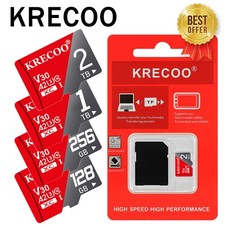 2TB Micro SD Card 128GB 256GB 512GB 1TB U3 A2 Class 10 High Speed Work