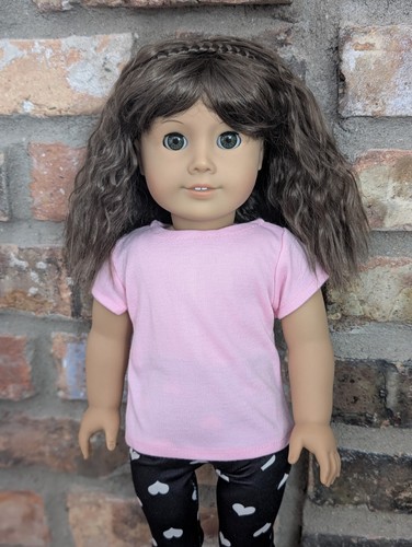 Custom American Girl Doll OOAK Brown Hair Hazel Eyes Classic Mold