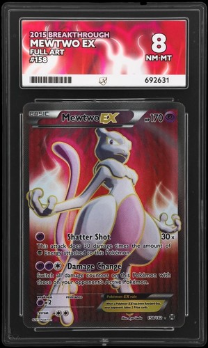Mewtwo-EX graded ACE 8 for sale on eBay