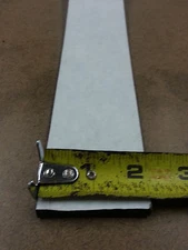 NEOPRENE RUBBER ROLL  3/16"X2"X10FT PSA ADHESIVE ONE SIDE.