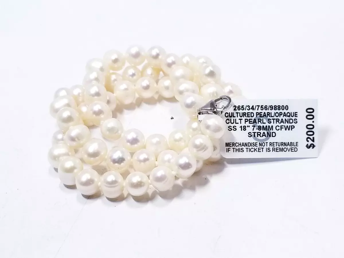 Macy's pearls clearance