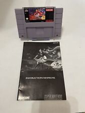 Disney's Aladdin (Nintendo SNES, 1993) W/ Game & Manual! Tested!