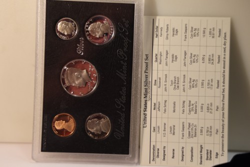 1993 S US Silver Proof Set Original Coins - Picture 2 of 3
