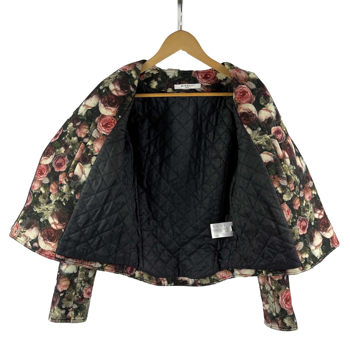 Givenchy - Pristine - Floral Wool Bomber / Silver Hardware Givenchy - Pristine - Floral Wool Bomber / Silver Hardware