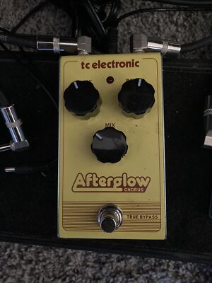 TC Electronic Afterglow Analog Chorus True Bypass Guitar Effect Pedal