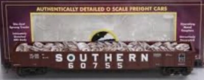 MTH PREMIER SOUTHERN GONDOLA CAR W/ WHEEL SCRAP JUNK LOAD 20-98078! NS NORFOLK