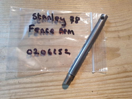 De colección Stanley Nº 78 Reembolso Avión Cerca Brazo Carpintería Herramientas de Mano Antiguas Barra de Varilla - Imagen 2 de 3