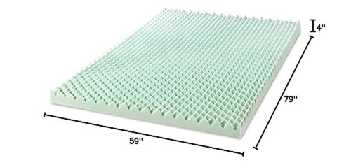 Best Price Mattress 4 Inch Egg Crate Assorted Sizes , Styles , Pattern Names - Picture 2 of 64