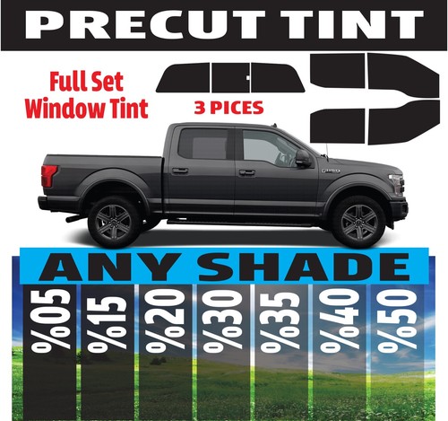 Precut Window Tint for Ford F-150 crew 24-21 (full set Any Shade) - 第 1/4 張圖片
