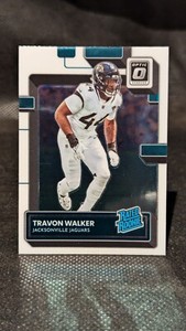 2022 Donruss Optic Travon Walker Rated Rookie Base #225 Jacksonville Jaguars