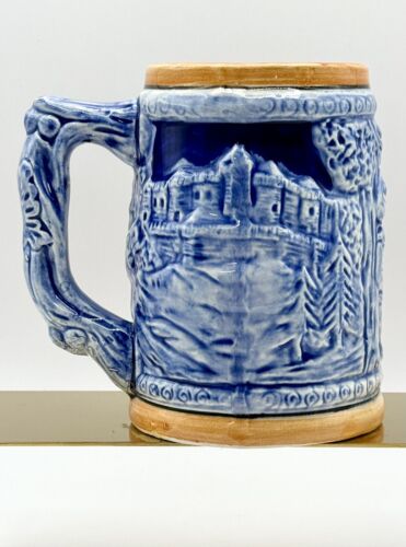 Vintage Ceramic Wildwood NJ Souvenir Mug Skyline Stein Tankard - Picture 3 of 4