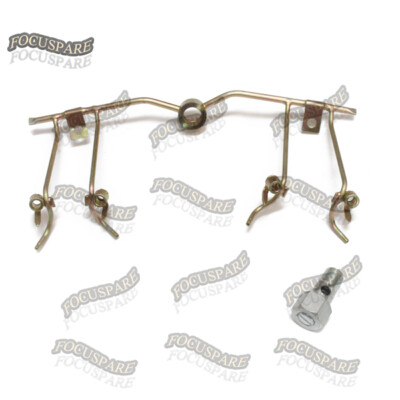 Oil Jet Pipe 8944697093 w/ Valve Relief 8973119760 For Isuzu 4JB1