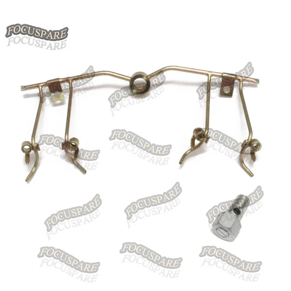 Oil Jet Pipe 8944697093 w/ Valve Relief 8973119760 For Isuzu 4JB1 4JB1T 2.8L - Image 2 of 4